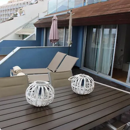 Espectacular Vivienda Primera Linea Playa Las Canteras Lägenhet *